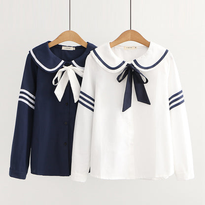 Sweet Bow Tie Blouse for Women