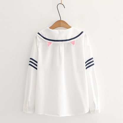 Sweet Bow Tie Blouse for Women