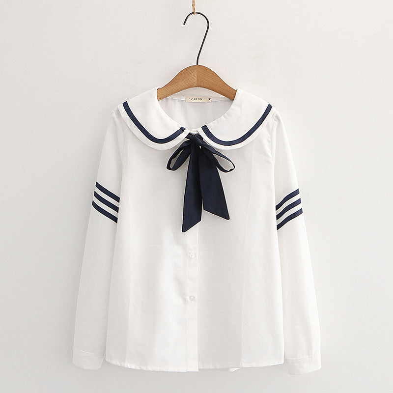 Sweet Bow Tie Blouse for Women