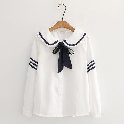 Sweet Bow Tie Blouse for Women